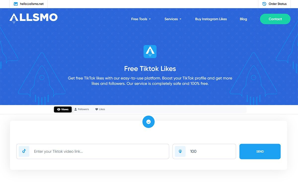allsmo free tiktok likes page allsmo free tiktok likes page
