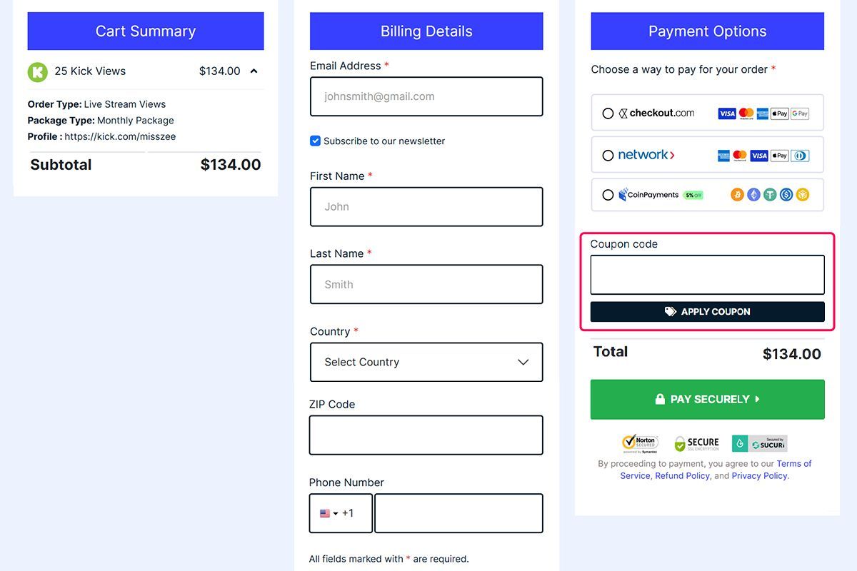 How to Order Kick Views on Media Mister | Step-by-Step Guide