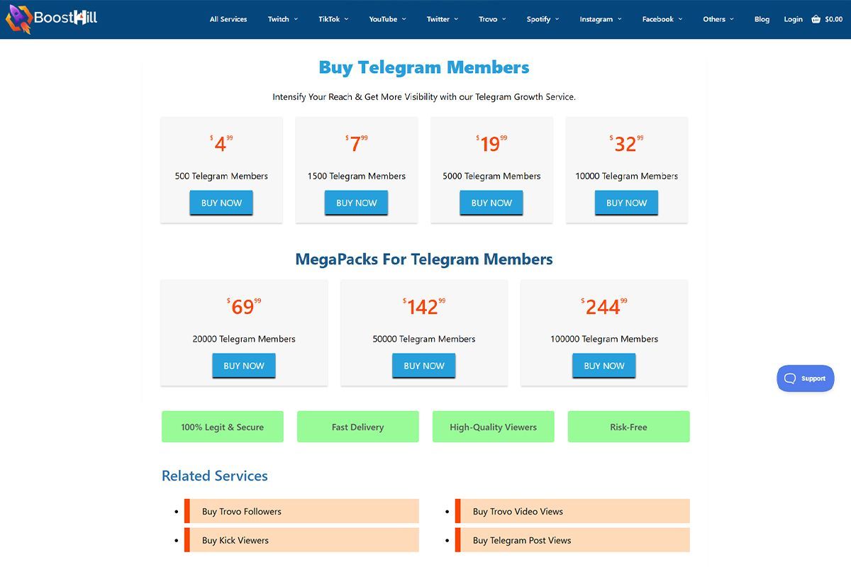 boosthill telegram members page boosthill telegram members page