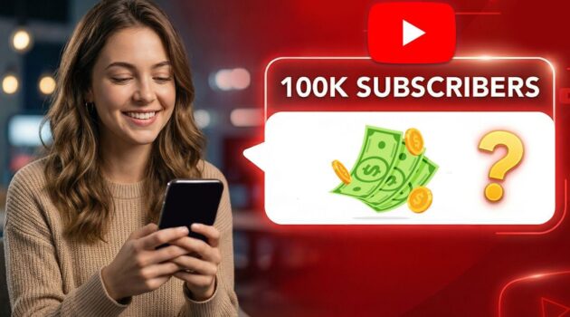 how much is the salary for 100k subscribers on youtube?