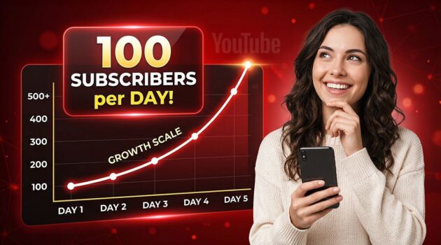 how to get 100 subscribers on youtube per day