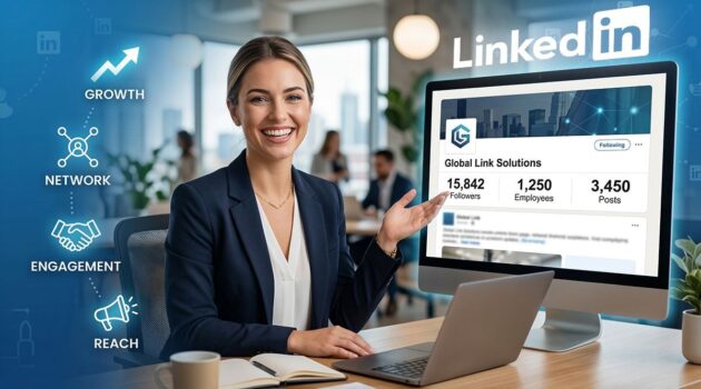 how to grow your linkedin company page