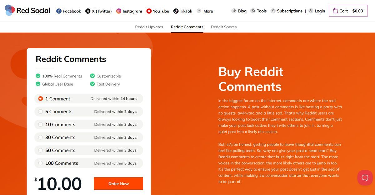 5 Best Sites to Buy Reddit Comments: Tested & Reviewed