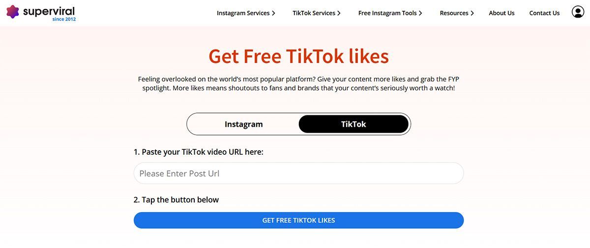 superviral free tiktok likes page superviral free tiktok likes page