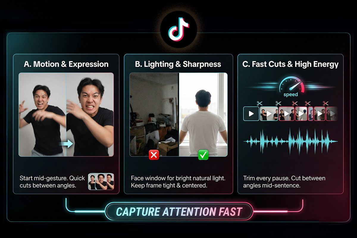 use visual triggers that capture attention fast use visual triggers that capture attention fast