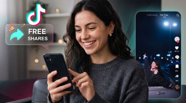 how to get free tiktok shares