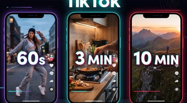 how long tiktok videos can be