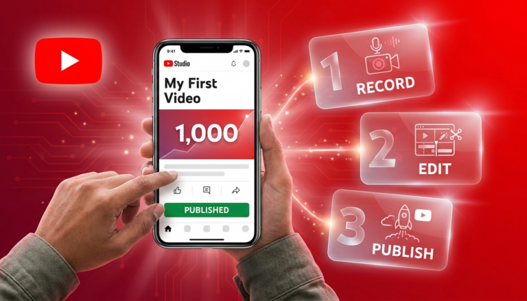 How to Make Your First YouTube Video: A Complete Guide