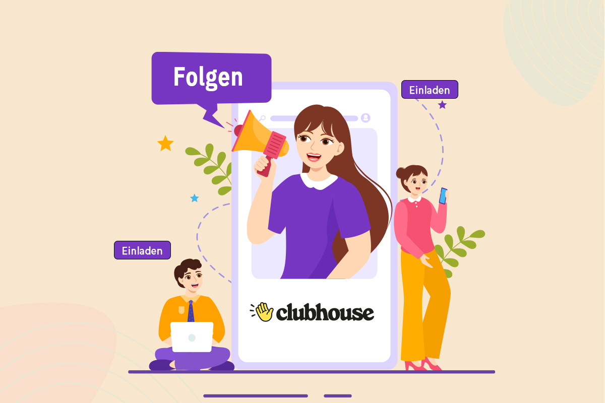 Laden Sie Freunde auf Clubhouse ein
