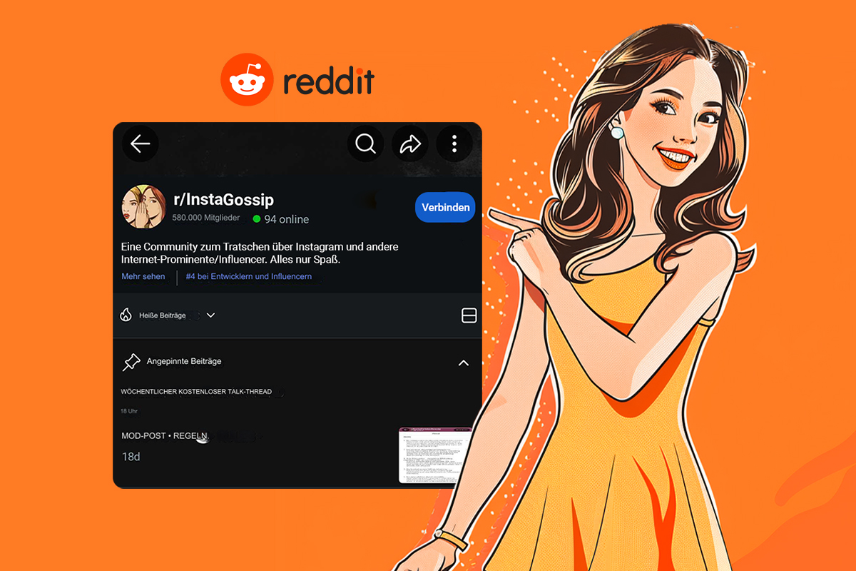 Größeren Subreddits beitreten