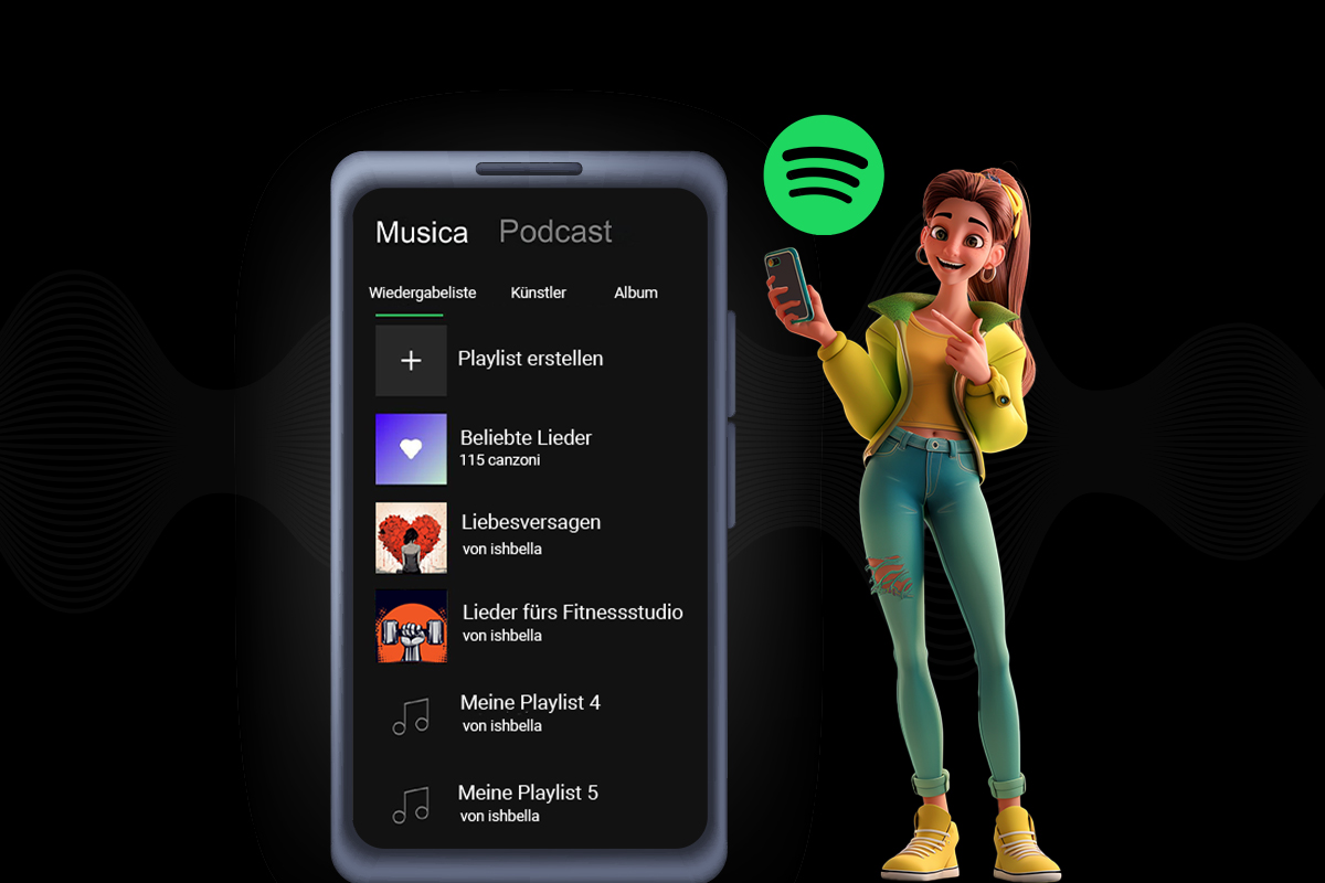 Erstellen Sie Ihre eigenen Spotify-Playlists