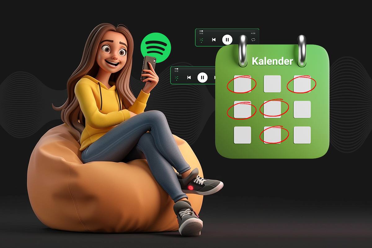 Veröffentlichen Sie regelmäßig neue Musik