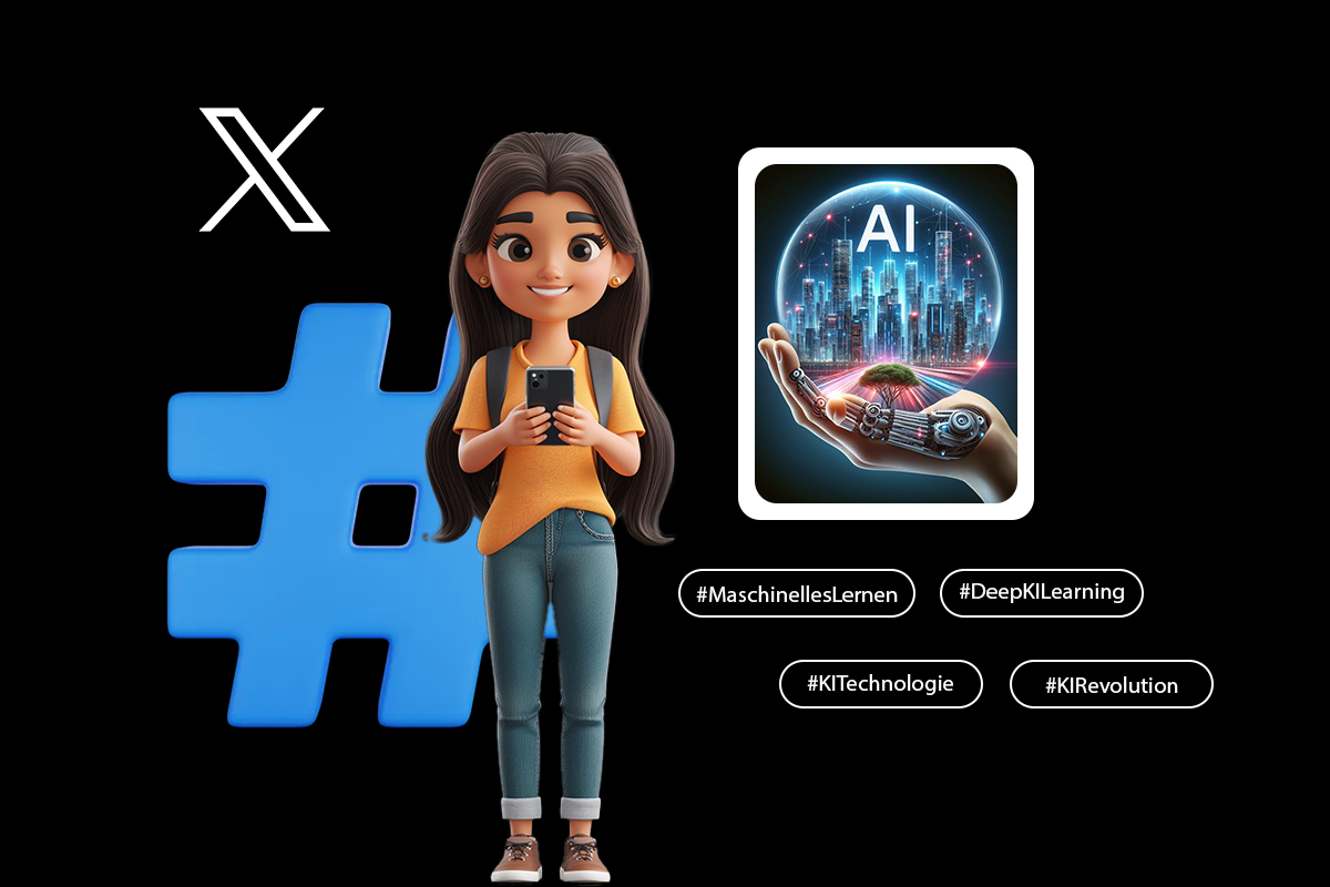 Verwenden Sie die richtigen X Hashtags