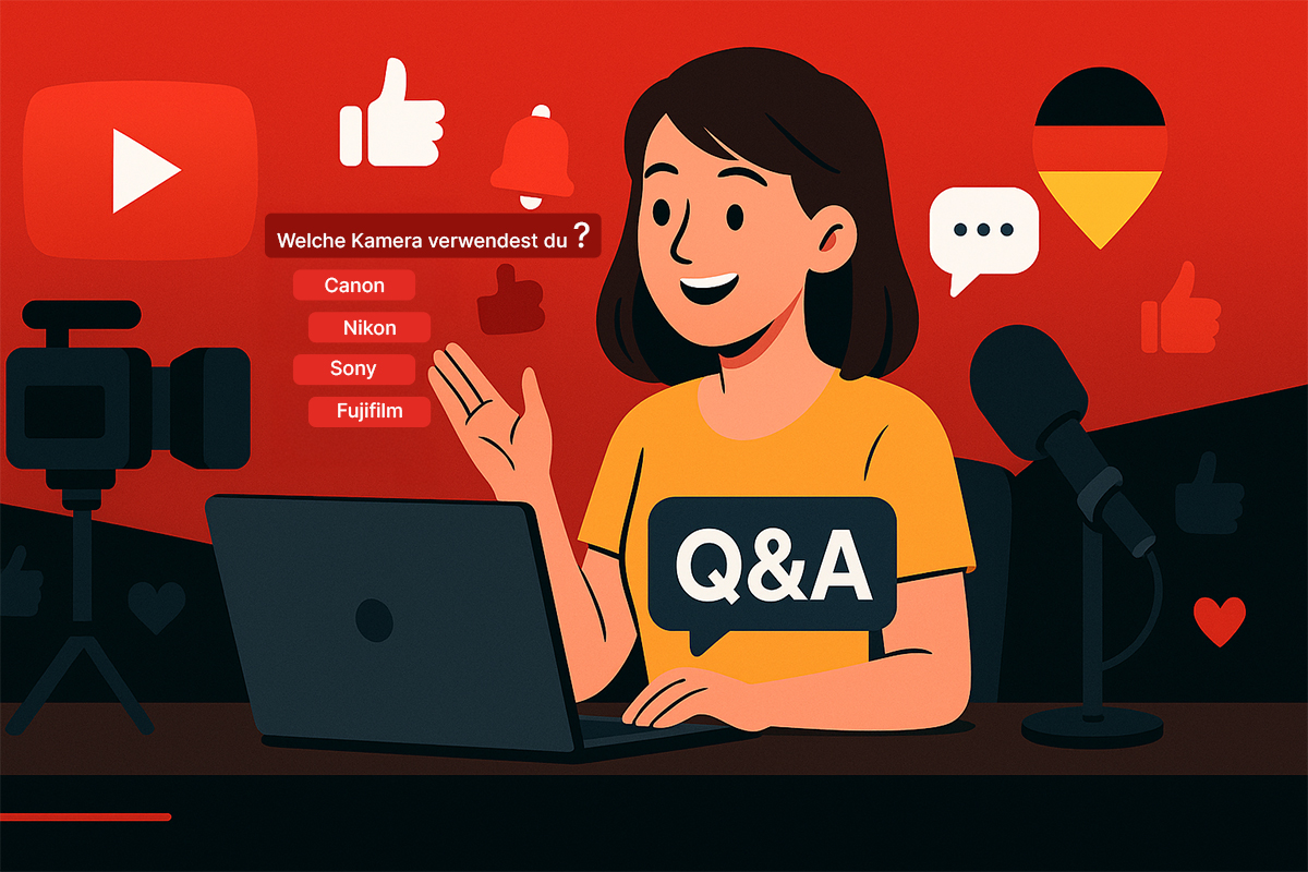 Erstelle Q&A-Videos
