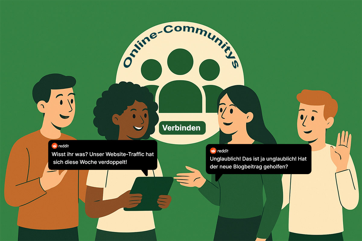 In Foren und Communities aktiv sein
