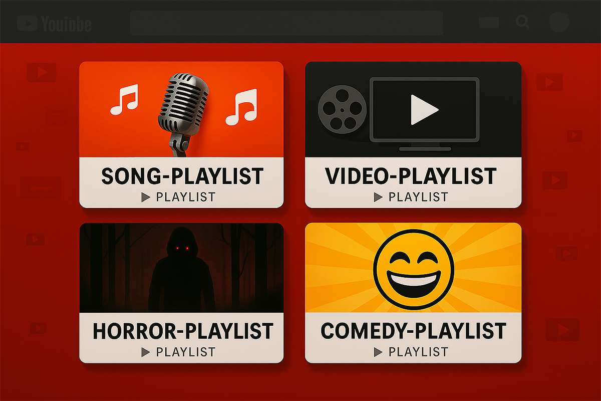 Playlists zur Strukturierung nutzen