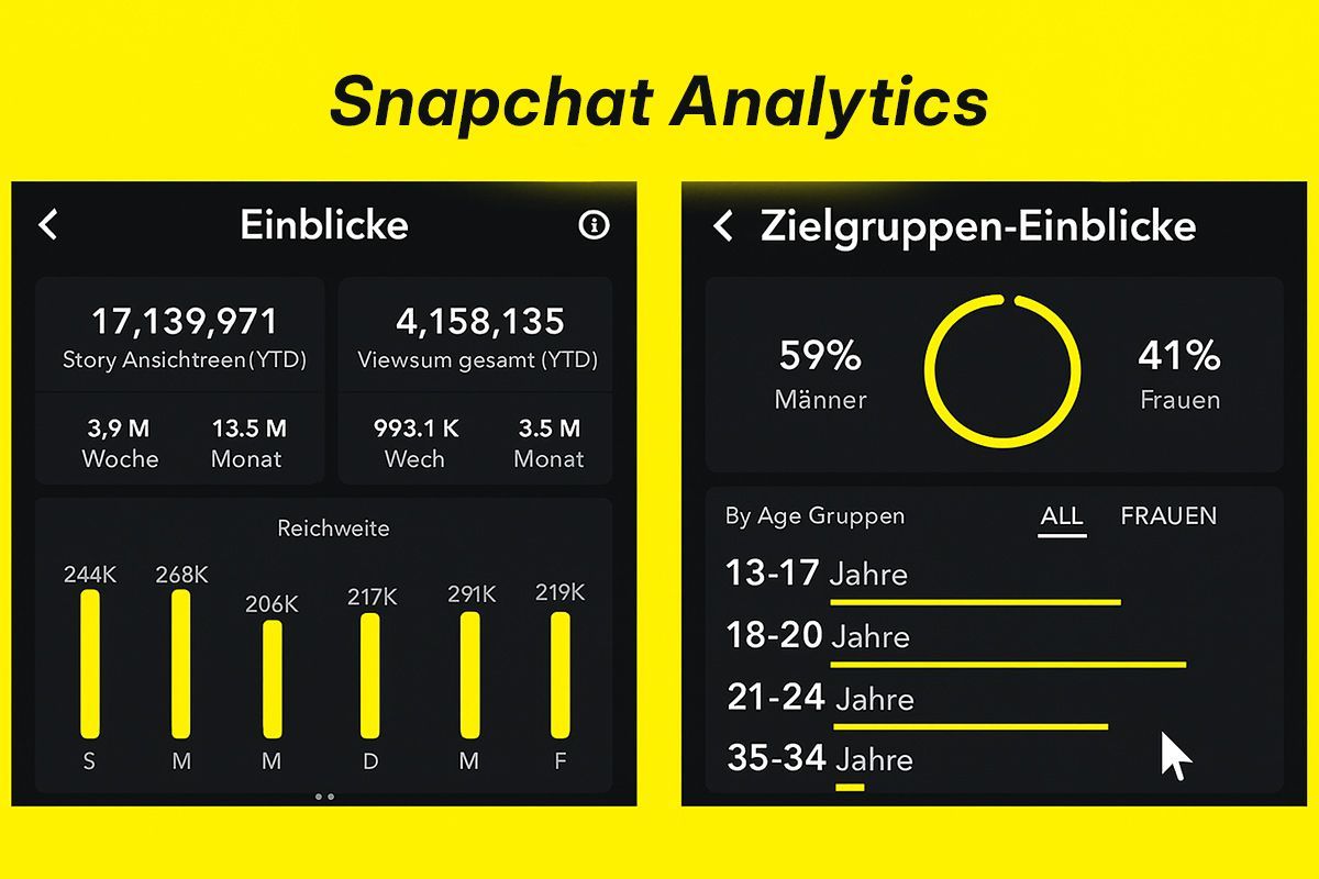snapchat-analytics gezielt einsetzen snapchat-analytics gezielt einsetzen