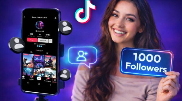 so bekommst du 1000 follower auf tiktok