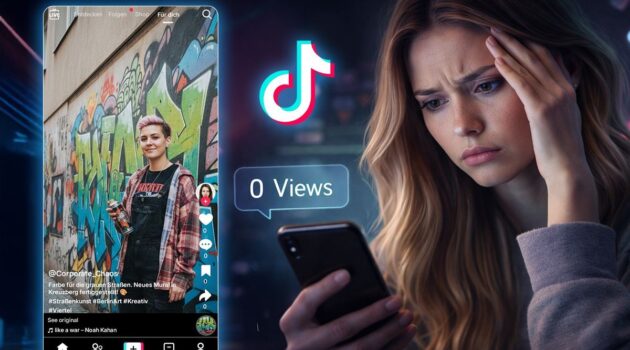 tiktok video keine aufrufe