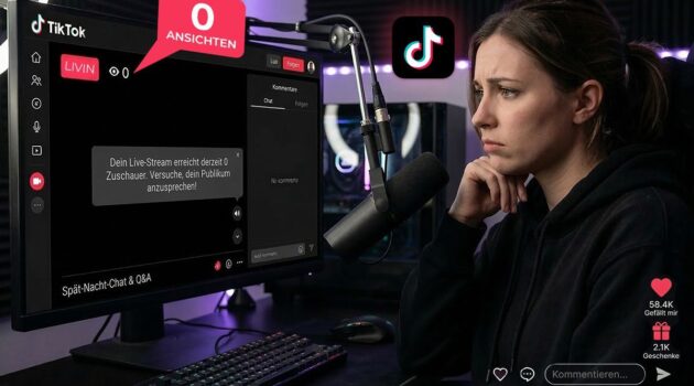 tiktok live bekommt keine aufrufe