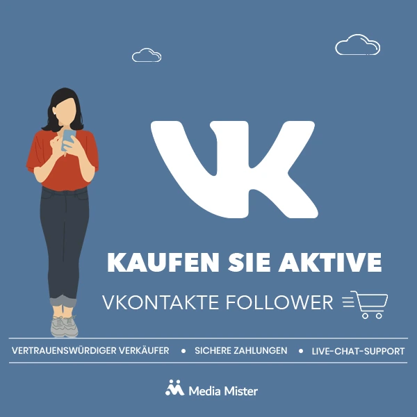 kaufen sie aktive vkontakte follower