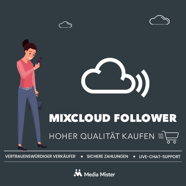 mixcloud follower hoher qualität kaufen