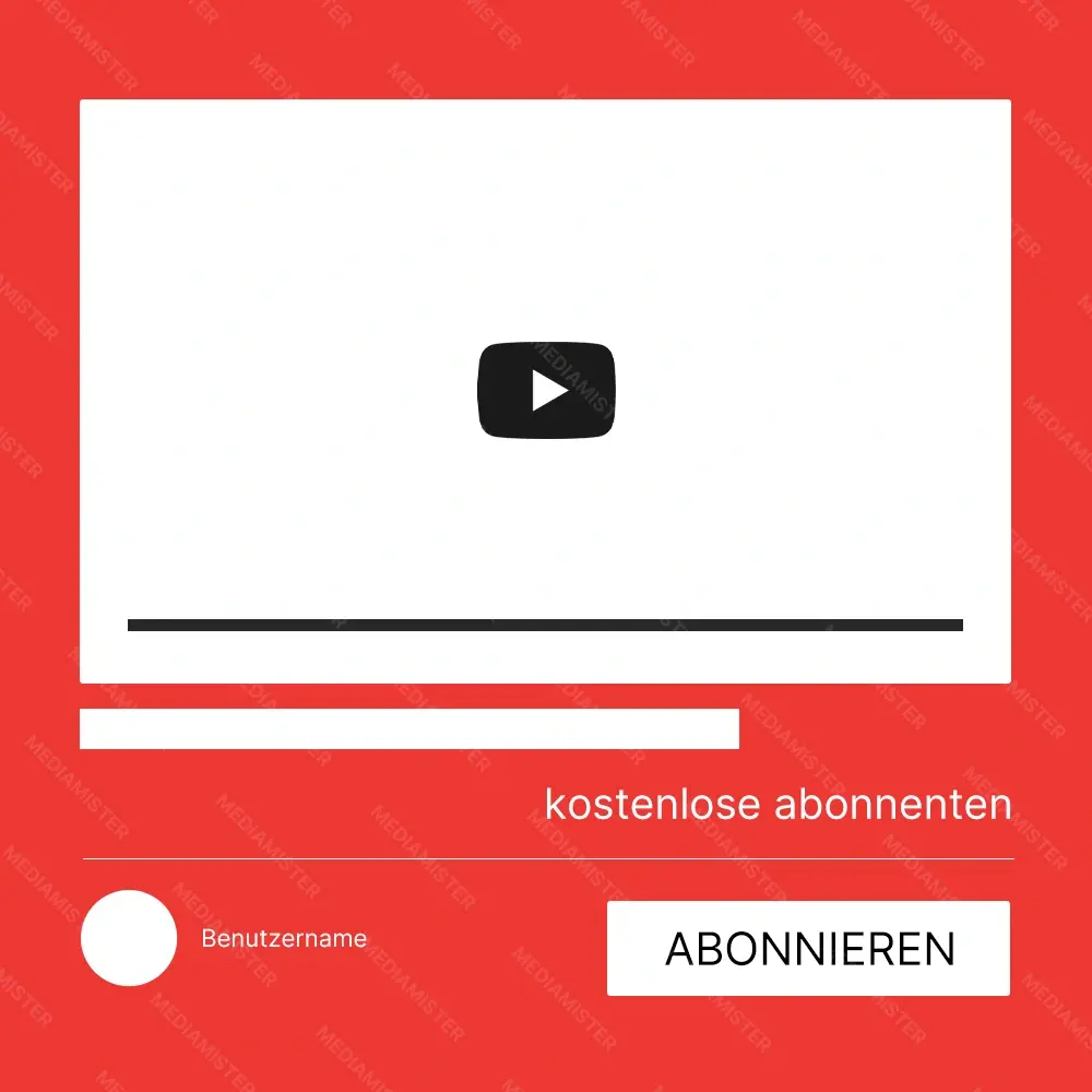 Kostenlose YouTube Abonnenten