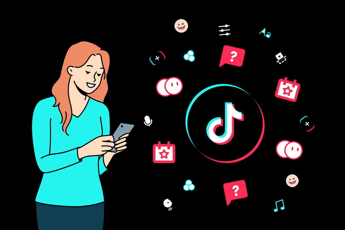 Usa las funciones de TikTok