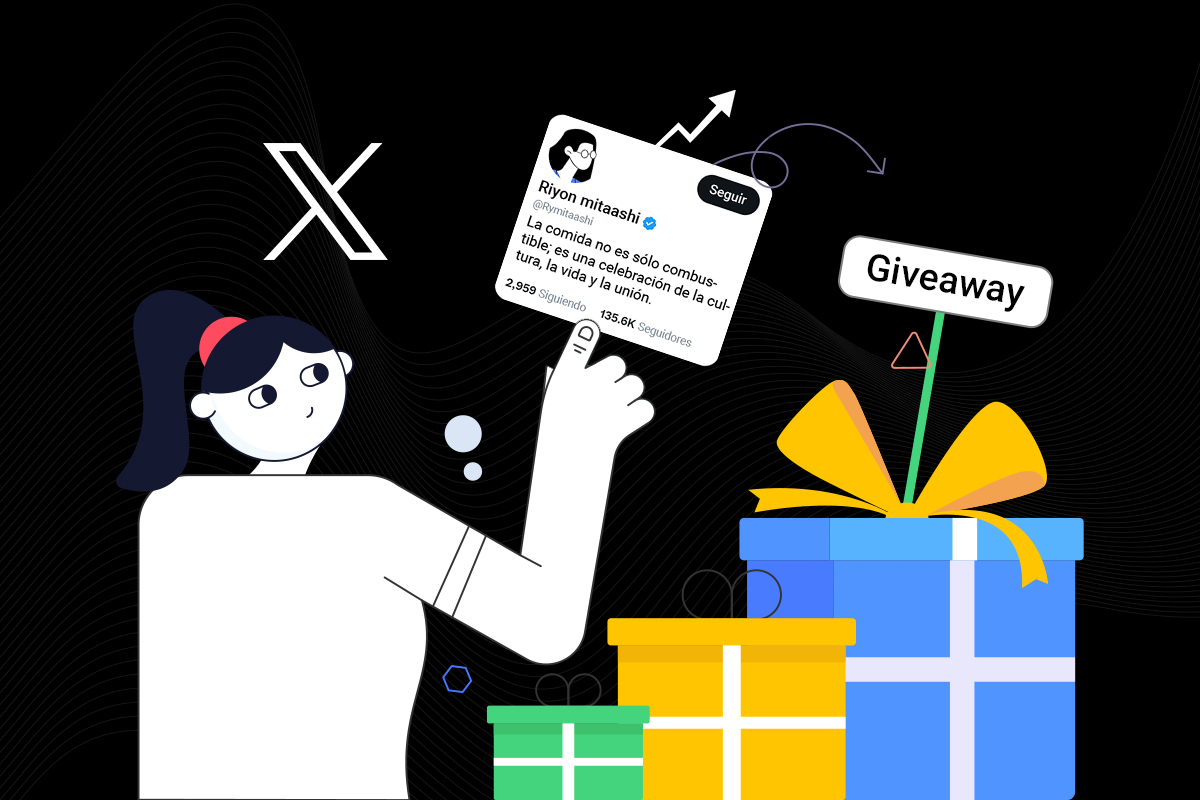 Organiza concursos basados en seguidores