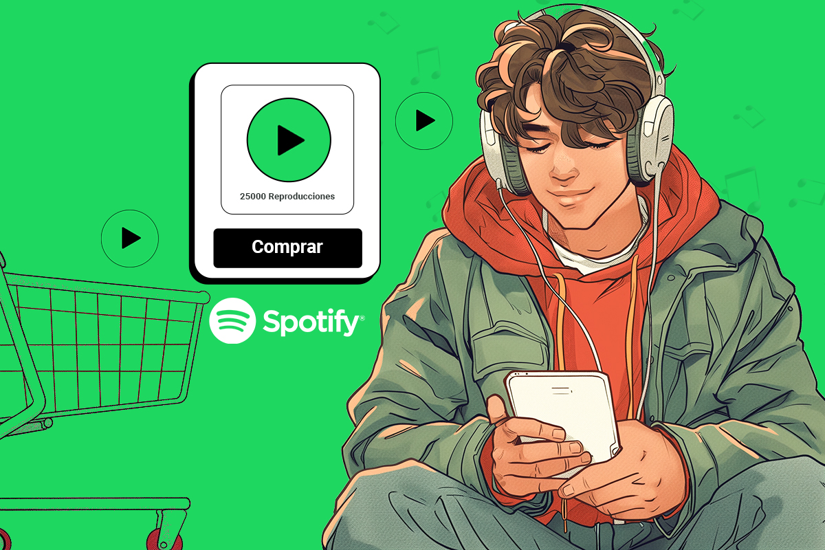 Comprar reproducciones Spotify