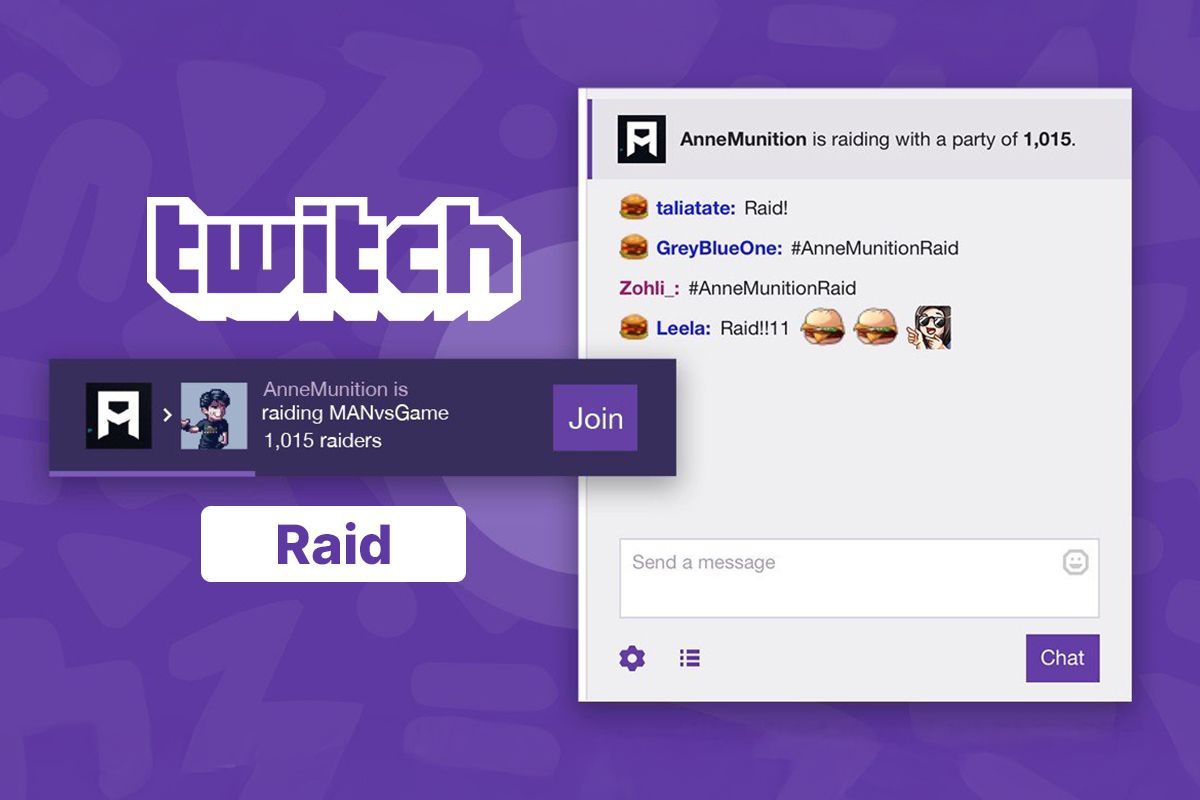 usar la función “raids de twitch” usar la función “raids de twitch”