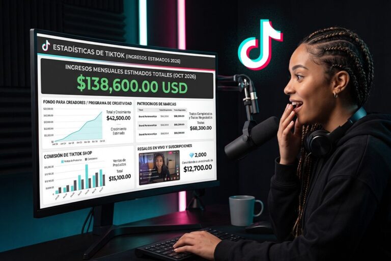 ¿cuánto se gana en tiktok? cifras reales actualizadas 2026