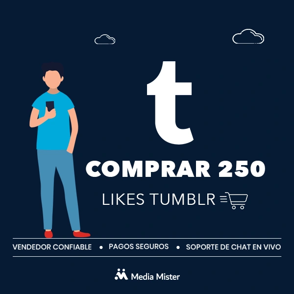 Comprar 250 Likes Tumblr