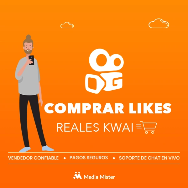 Comprar Likes reales Kwai
