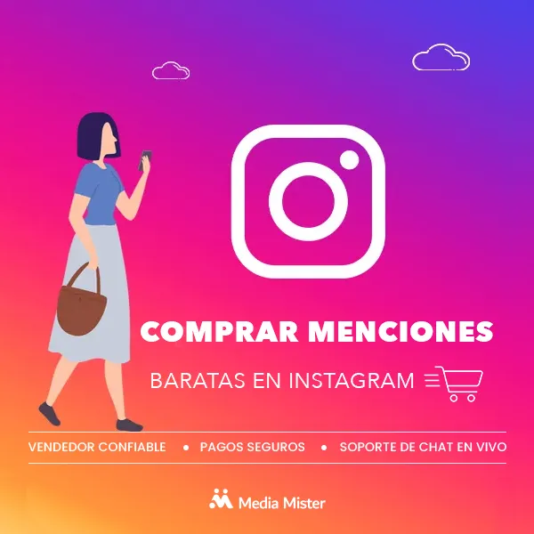 comprar menciones baratas en instagram