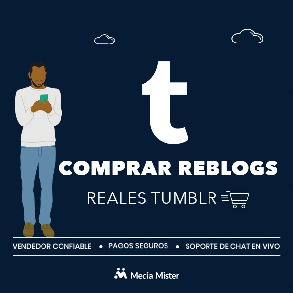Comprar reblogs reales de Tumblr