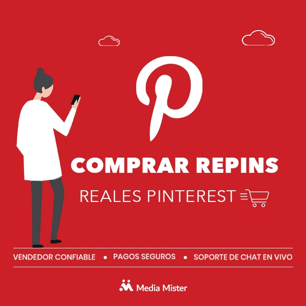 Comprar repins reales de Pinterest