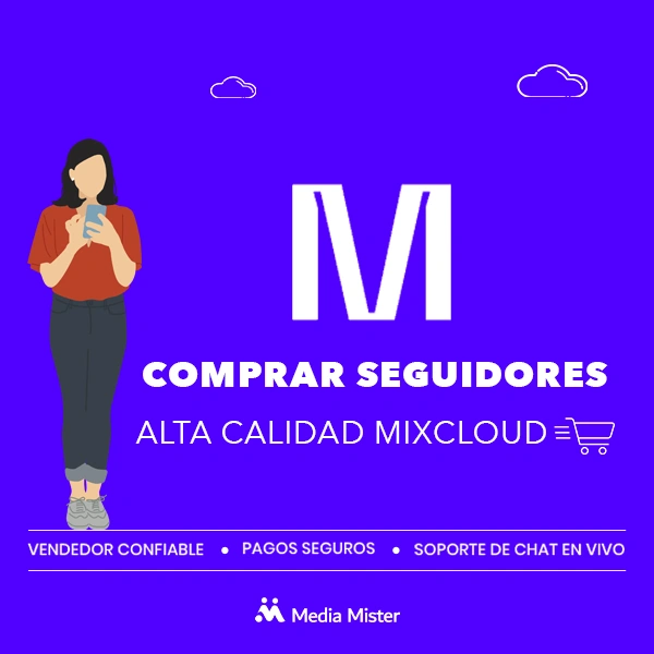 Comprar seguidores de Mixcloud de alta calidad