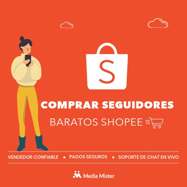 Comprar seguidores baratos de Shopee