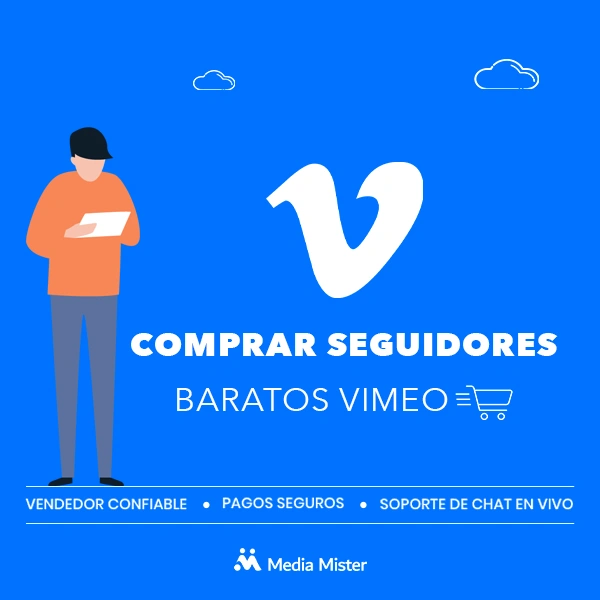 Comprar seguidores baratos de Vimeo