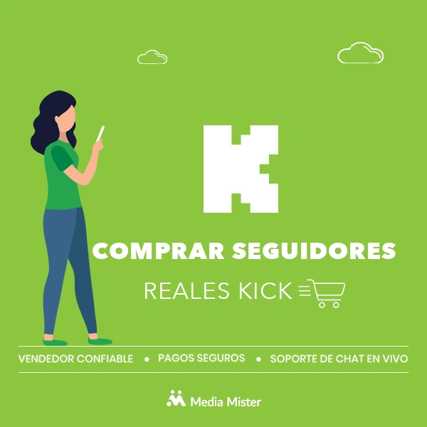 Comprar seguidores reales de Kick