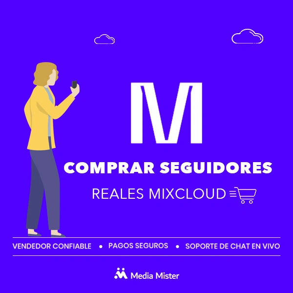 Comprar seguidores reales de Mixcloud