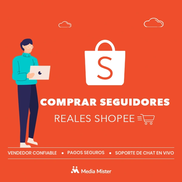 Comprar seguidores reales de Shopee