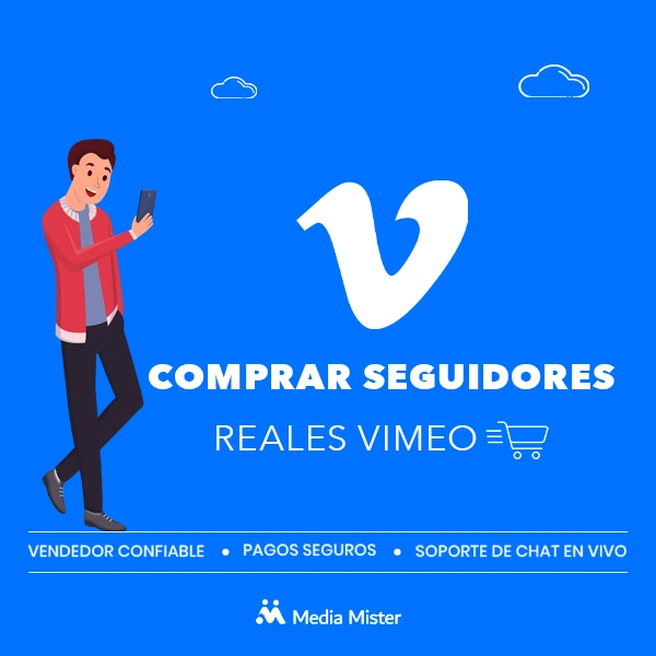 Comprar seguidores reales de Vimeo