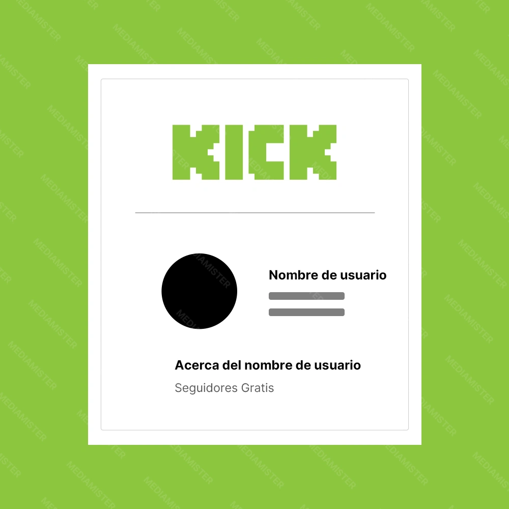 Seguidores Gratis Kick