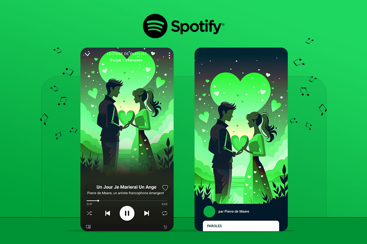 Utiliser Spotify Canvas