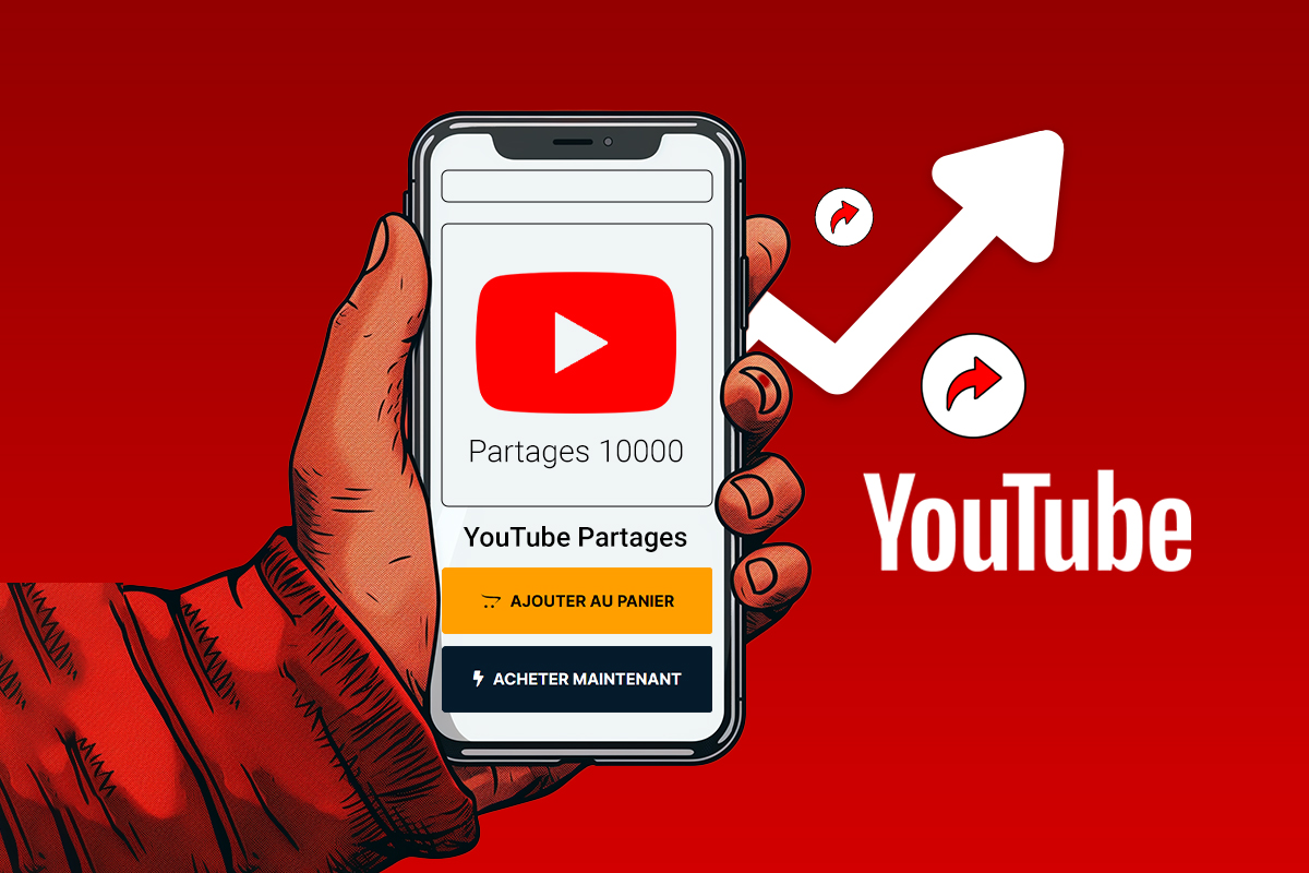 Acheter des partages sur YouTube