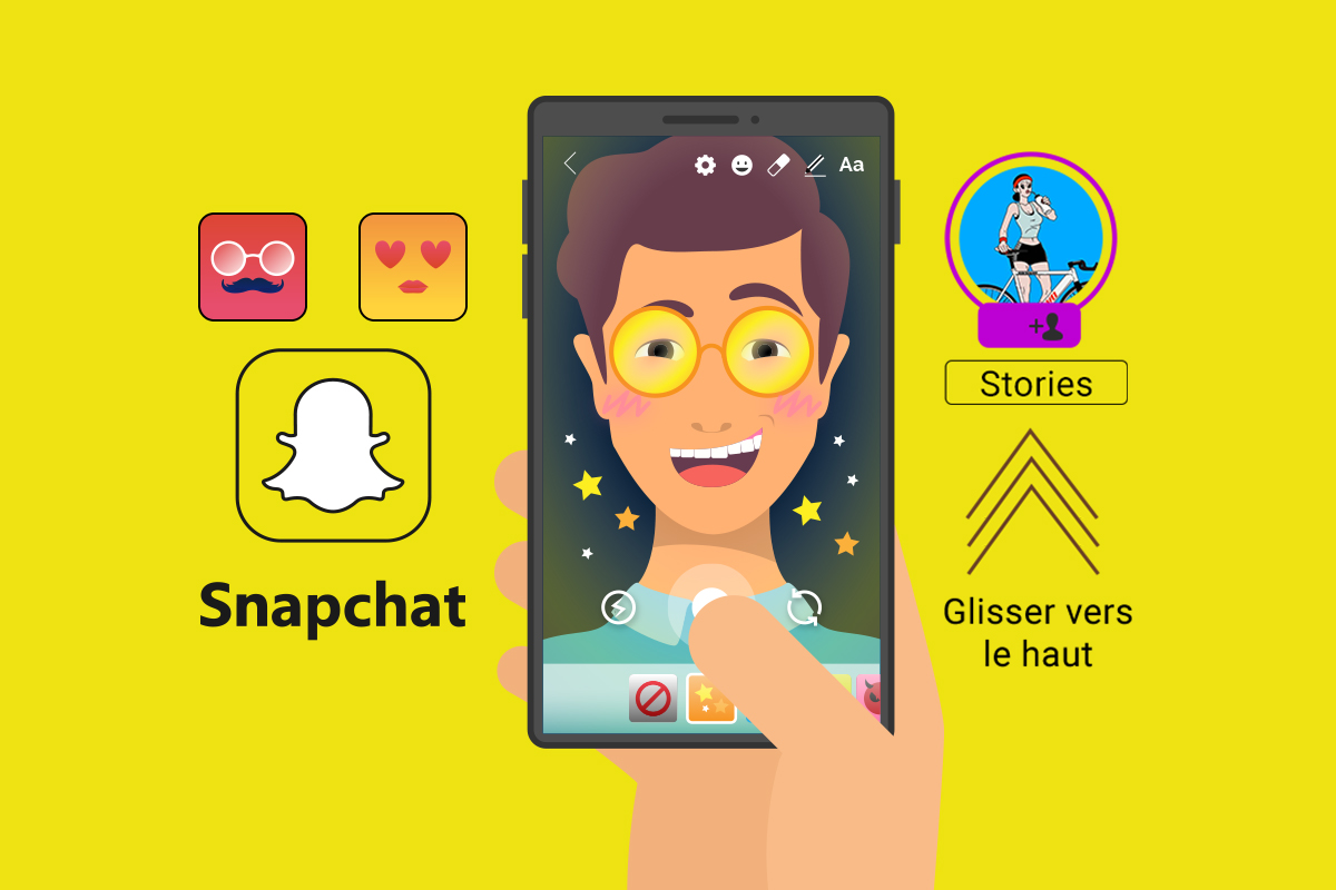 Explorer les tendances Snapchat