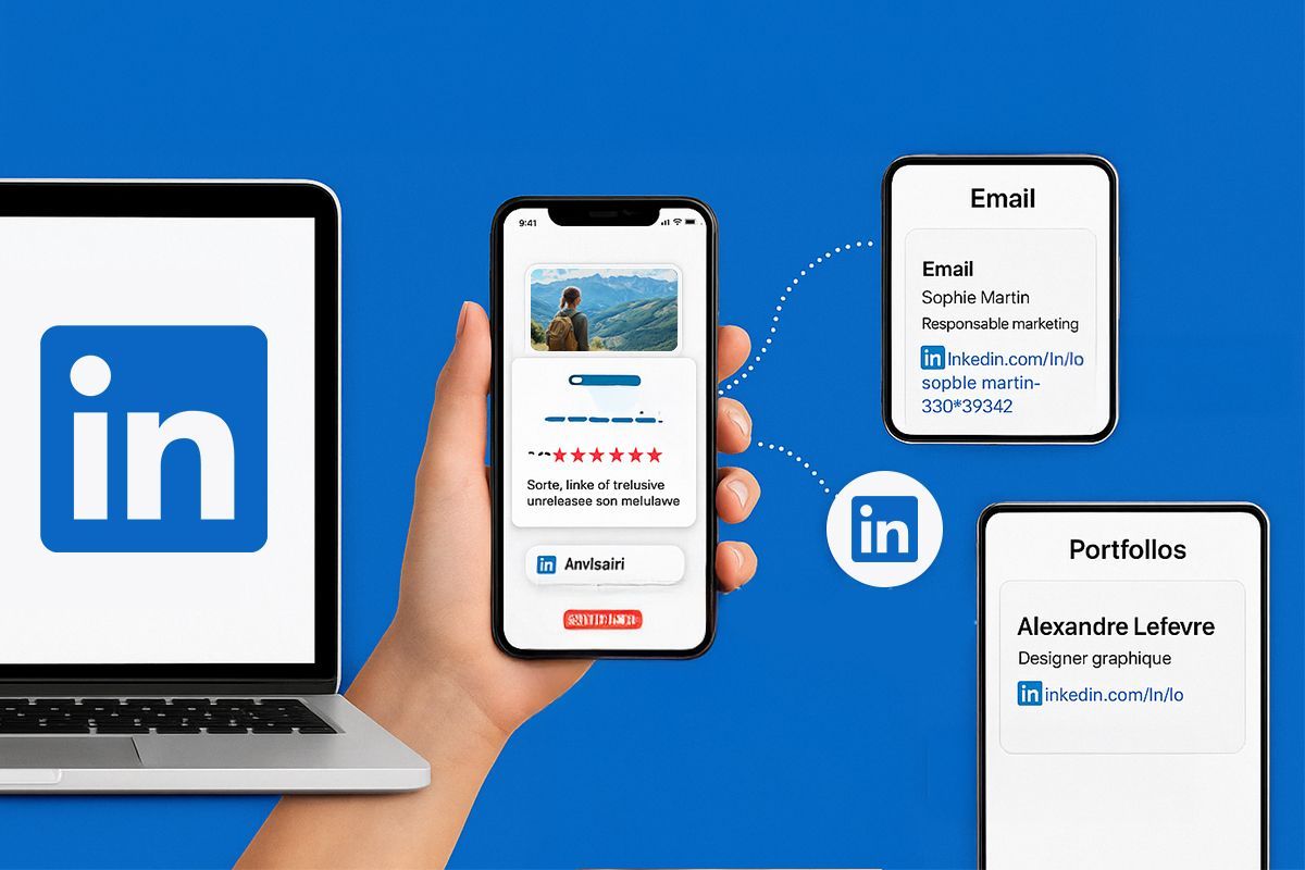 ajoutez votre lien linkedIn partout ajoutez votre lien linkedIn partout