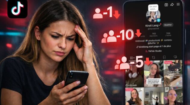 pourquoi mes abonnes tiktok diminuent
